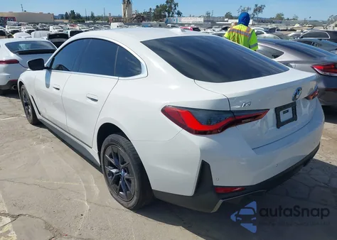 2023 BMW I4 Edrive40 from USA, damaged, VIN WBY73AW0XPFR44350